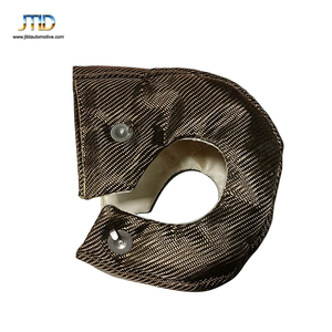 T25 T3 T4 T6 T28 titanyum Turbo ısı battaniye Turbo kalkanı kapak Wrap ile fabrika fiyat - Product Image 6
