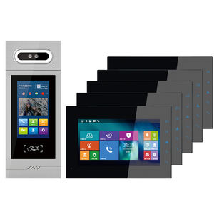 ระบบอินเตอร์คอมวิดีโอแบบ IP สำหรับอาคารหลายชุดพร้อมระบบเตือนภัย 8 โซน รองรับคำสั่งซื้อแบบ OEM/ODM - Product Image 1