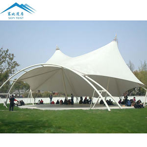 2025 thiết kế mới sân vận động Lều mái vải pvdf PTFE etfe độ bền kéo màng tán cấu trúc - Product Image 6