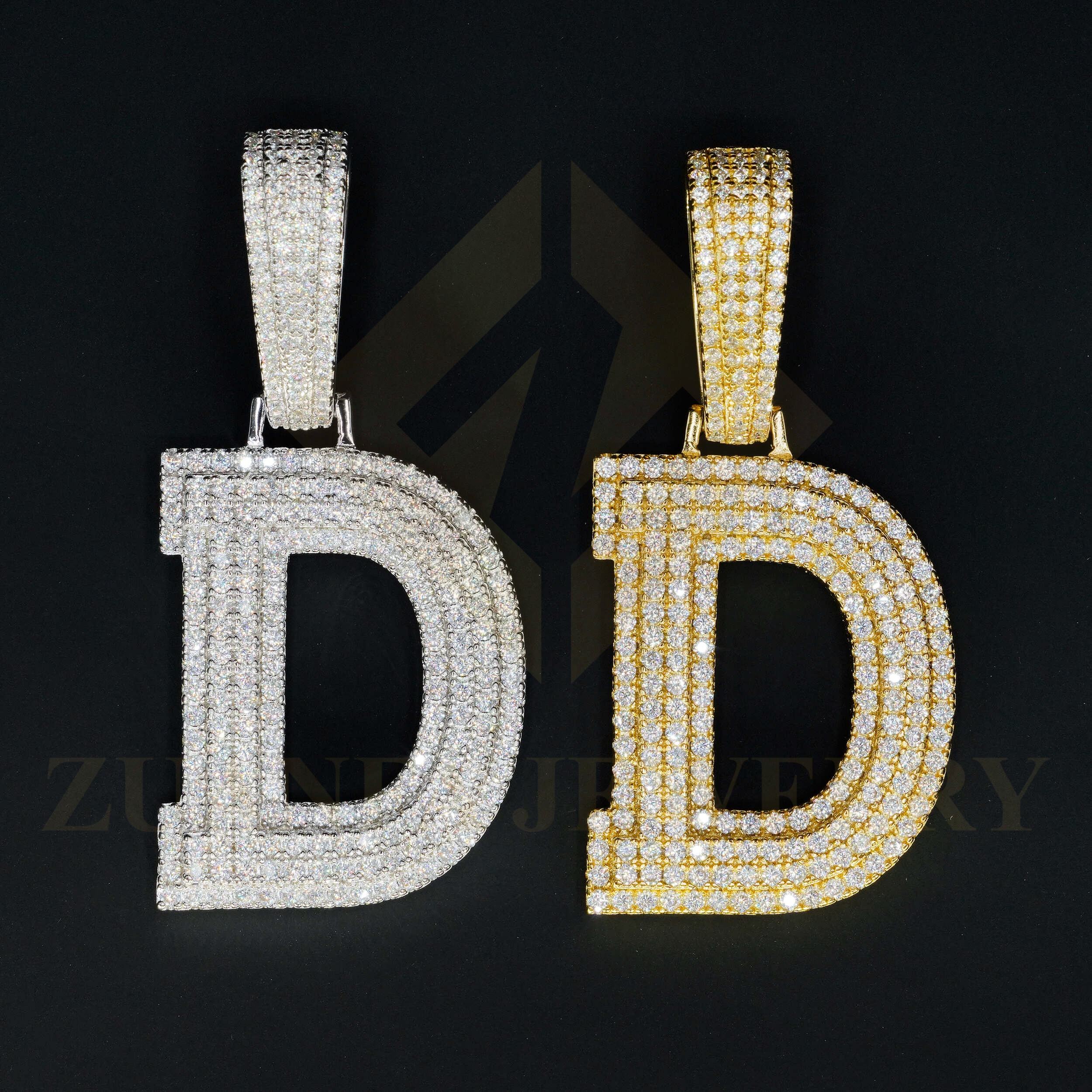 Letter D (Please remark the silver or yellow )