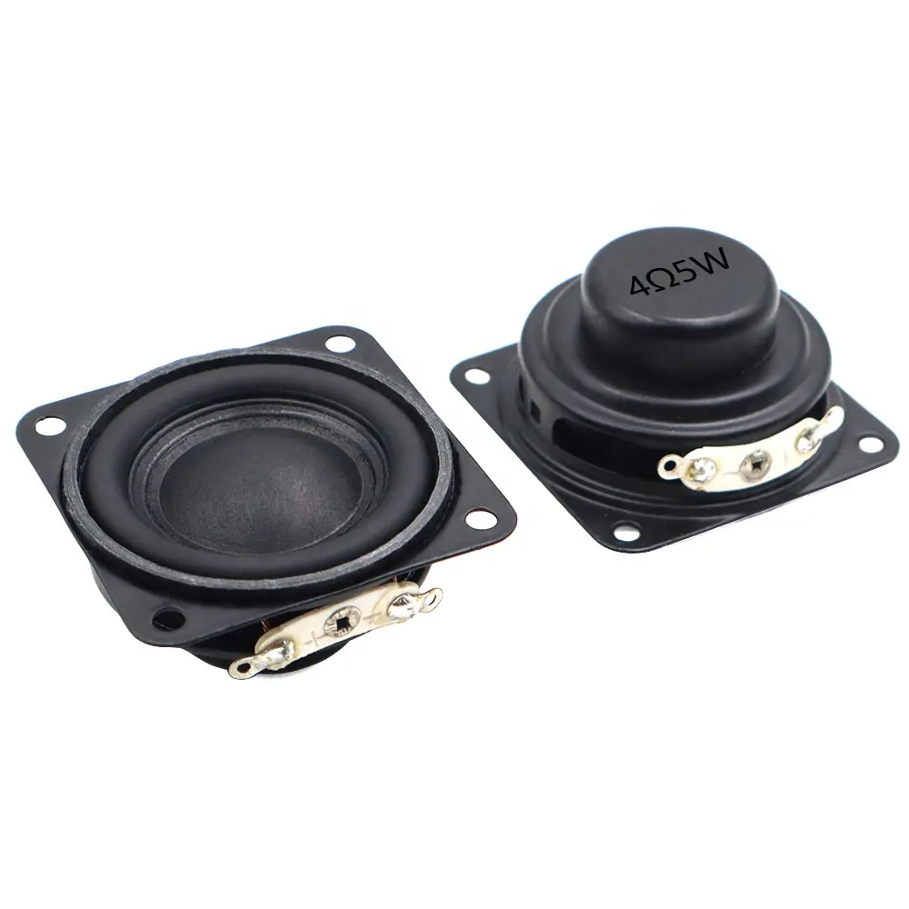 Speaker jangkauan penuh 1.5 inci 40MM Dia 4 Ohm 5W, pengeras suara magnetik Internal 4040 4 Ohm untuk Teater rumah suara musik Multimedia