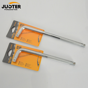 JUSTER L tipi sürücü çubuğu 10 "12" uzatma çubuğu soket Bit uzatma çubuğu L tipi kavisli çubuk anahtarı aleti - Product Image 2