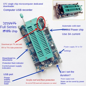 51 Mikrocontroller-Programmierer STC-Brenner AT89C52/C2051/24/93 Brenner 51 Chip-Downloader - Product Image 5