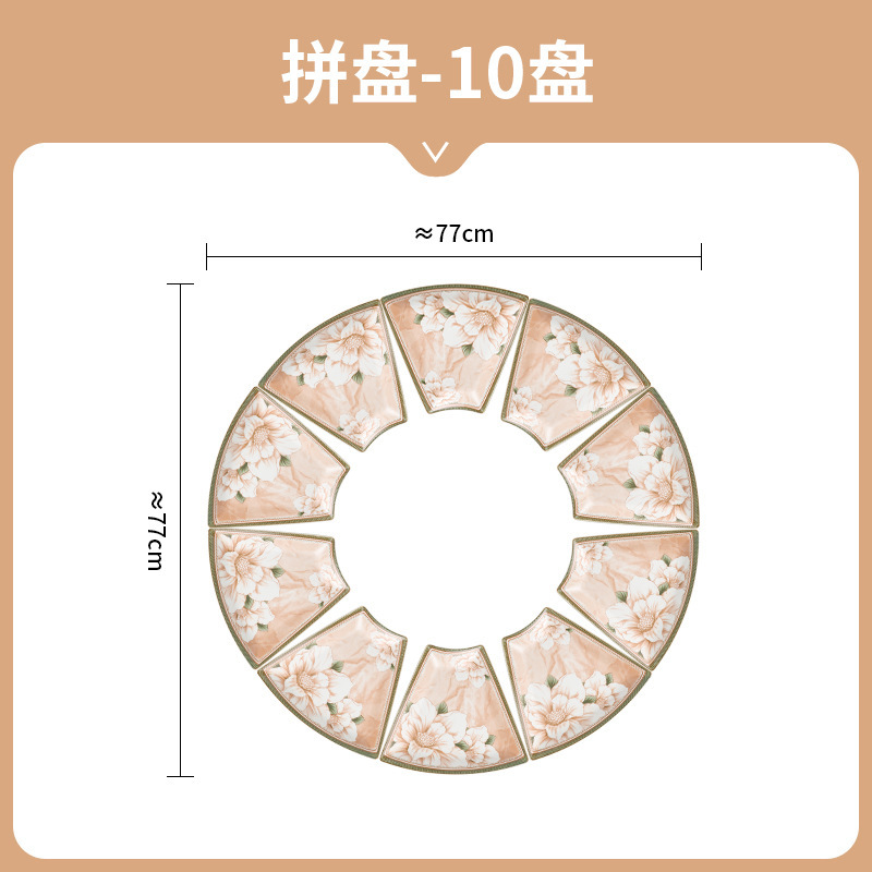 Set di piatti da 10 pezzi