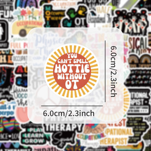 100pcs y tế nhận thức Vật Lý ABA autism OT báo giá Nghề Nghiệp trị liệu Sticker - Product Image 2