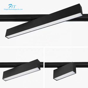 Ofis gömme Linear lineer ışık Led tavan yayan diyot Led lineer tüp 40 watt izleme sistemi ışık - Product Image 1