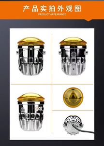 Modified and Upgraded Golden Eye Light Emitting Diode <strong>LED</strong> Fog Light with Lens Suitable for Equation Leopard <strong>5</strong> Accessories - Product Image 6