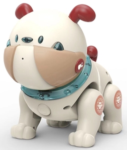 LED Smart Dog Robot Kinder Lernspiel zeug für die RC-Programmierung Fernbedienung Stunt Techno logische KI für intelligente Hunde