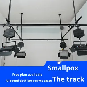 Trần theo dõi đường sắt Kính thiên văn bùng nổ cánh tay trượt theo dõi hệ thống chiếu sáng cho Studio Live Streaming phòng với agi32 bố trí IP đánh giá - Product Image 4