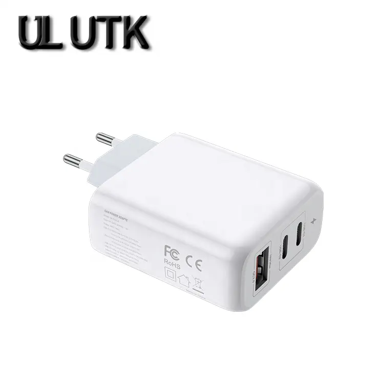 Carregador GaN Type C 65w QC3 QC4 2C1A USB A C PD Laptop Chargers Fast Charging for Multiple Specifications