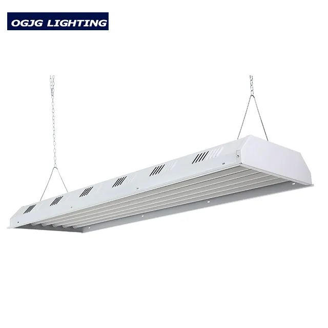 Iluminação industrial para armazém de ginásio, luminária linear de 20.000-30000 lúmenes, 100w, 120w, 200w, 240w, 300w, luz LED de alto brilho