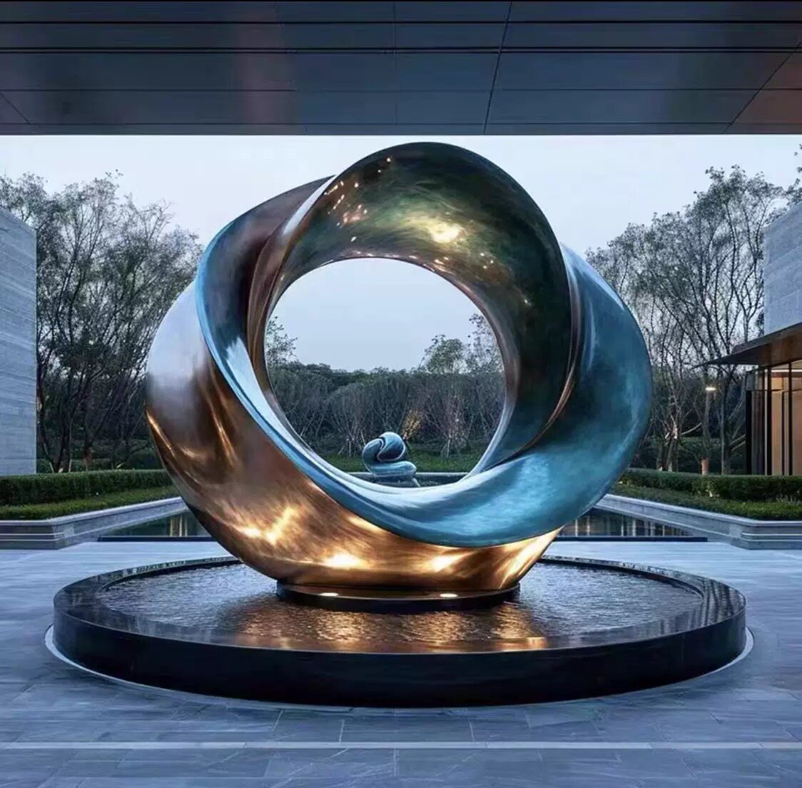 Waterscape sculpture