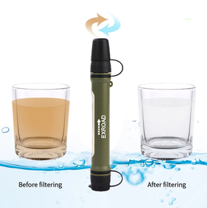 Exroad tùy chỉnh 2025 bán buôn xách tay ngoài trời mini cắm trại siêu lọc lọc nước lọc rơm - Product Image 1