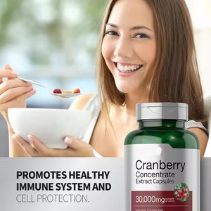 Capsules de supplément diététique d'extrait de concentré de canneberge de santé de vente chaude d'OEM 120 capsules - Product Image 3