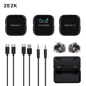 2024 2.4G ZEZK Professionalกล้องไมโครโฟนคอนเดนเซอร์ไมโครโฟนบันทึกไมโครโฟนไร้สายสําหรับiPhone Androidกล้อง - Product Image 5