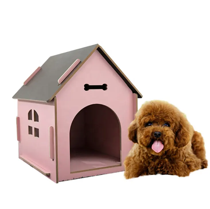 簡単にきれいな木製の防水屋内屋外犬犬小屋犬小屋を製造する