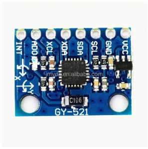 MPU6050三轴加速度陀螺仪6DOF模块加速度计陀螺仪传感器GY-521电子模块 - Product Image 1