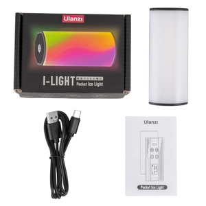 Ulanzi i-Light RGB dahili lityum pil kompakt manyetik tüp LED Video ışığı, taşınabilir kamera hafif Canon Nikon SLR - Product Image 6