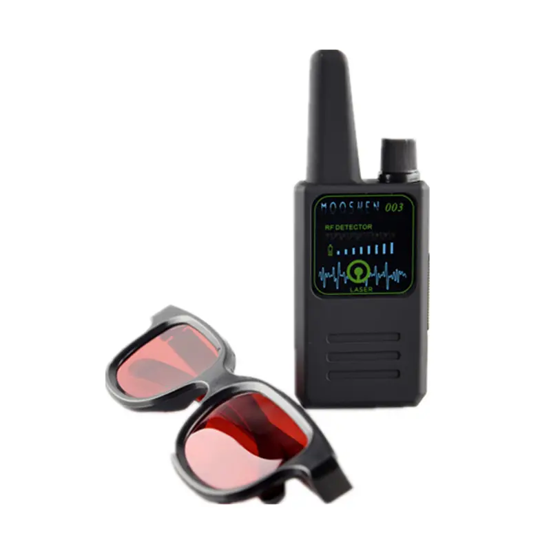 Caméra infrarouge, appareil d'écoute GSM, détecteur GPS, Scanner Radio Radar, recherche de signalisation sans fil, avec lunettes à infrarouge