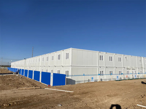 中国プレハブオフィス労働キャンプ鋼労働者寮コンテナハウスモジュラープレハブ労働者宿泊施設 - Product Image 6