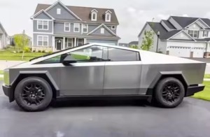 二手2024特斯拉赛博卡车基金会系列越野车二手汽车真皮座椅后摄像头增强自动驾驶汽车销售