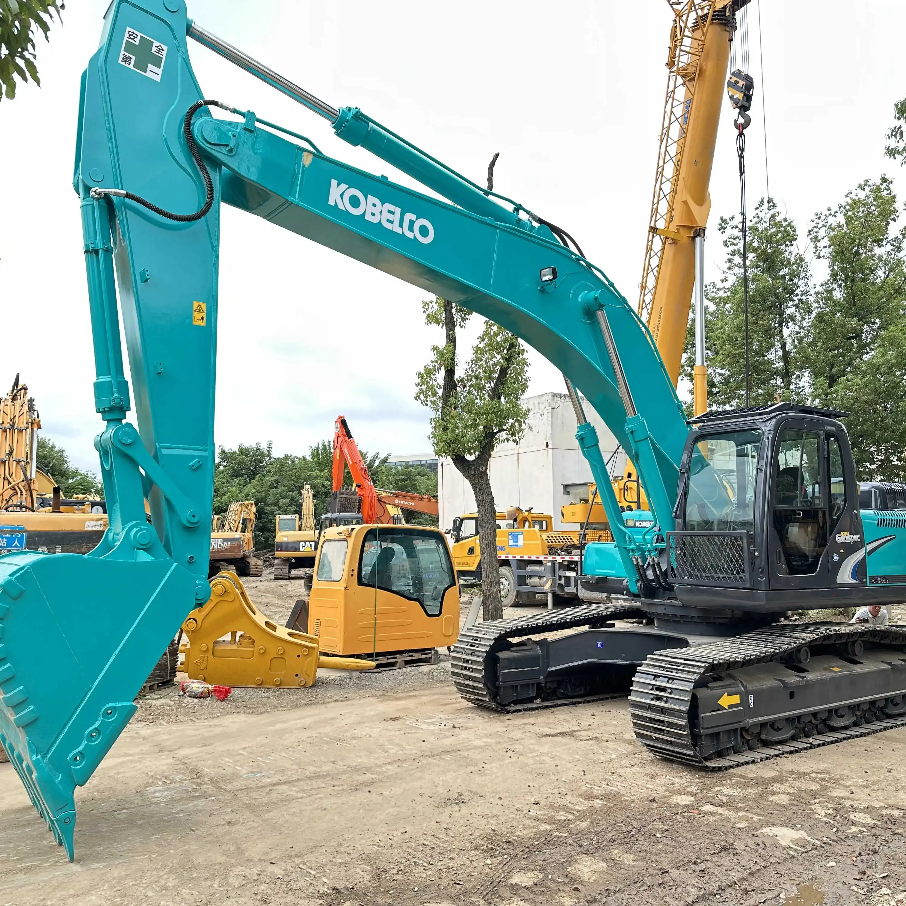 日本オリジナルKobelco SK350掘削機中古Kobelco 350