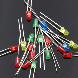 高出力5000mcd 3000mcd 8000mcd 12000mcd Epistarチップ3mm赤色拡散LEDダイオードライト用 - Product Image 4