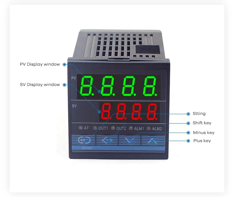 Прямые поставки 8-летнего производителя цифрового интеллектуального температурного контроллера CD101