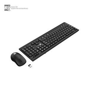 Conjunto combinado de teclado y ratón de tamaño completo, OEM/ODM, personalizado, 2,4 GHz, USB, - Product Image 5