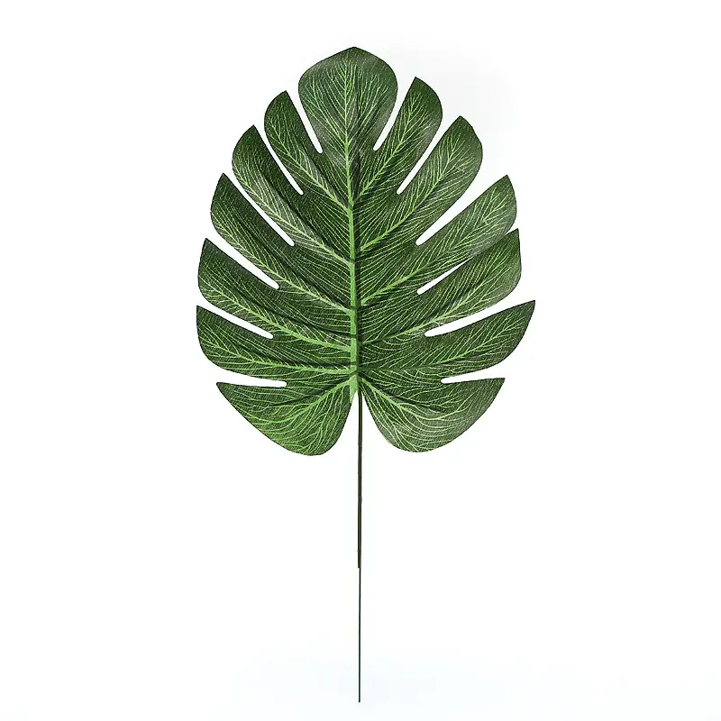 Artificial plant wall green plant wall materials wedding decoration leaves single artificial turtle back leaf