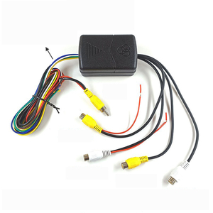 AHD araba monte kamera kontrol kutusu video dönüştürücü CVBS Android büyük ekran kör nokta AV yüksek çözünürlüklü switcher - Product Image 4