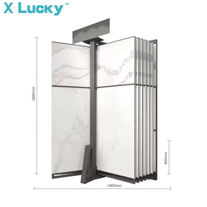 May mắn tùy chỉnh bằng đá cẩm thạch triển lãm sàn gỗ đứng đá nhân tạo đơn giản Thảm gạch hiển thị giá sàn thảm kệ - Product Image 4