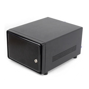 ITX-NAS2ブラックMini-ITXフォームコンピューターストレージサーバーnasケースシャーシ - Product Image 1