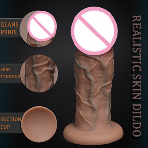 YAQU Big Realistic Dildo Riesen Silikon <span class=keywords><strong>Penis</strong></span> Sexspielzeug für Erwachsene für Frauen - Product Image 2