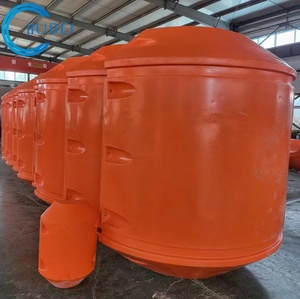 Flotador de tubería MDPE relleno de espuma PU de alta densidad resistente a impactos para tubería de dragado flotante - Product Image 3