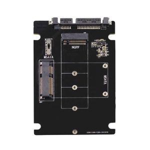 2.5&quot; Sata Card Support Both <strong>Msata</strong> &amp; Ngff <strong>to</strong> Sata3 <strong>to</strong> M.2 Ngff <strong>Msata</strong> Ssd <strong>Adapter</strong> <strong>Msata</strong> <strong>to</strong> Sata <strong>Adapter</strong> 2 in 1 Ngff <strong>Adapter</strong> - Product Image 3
