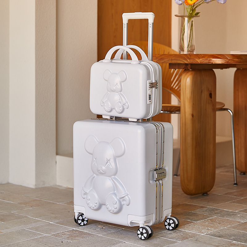 Ensemble de bagages blanc