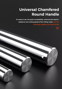 HRC55 CNC End Milling <strong>Cutter</strong> 2 Flute Solid Carbide End Mill Tungsten Steel End Mill with Coated <strong>Aerospace</strong> Auto Industry - Product Image 6