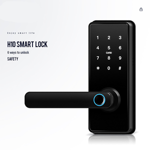 SMT Low MOQ Smart blocco della porta telecomando tramite WIFI Tuya TTLOCK APP Hotel Home-tastiera digitale in alluminio NFC codice Password SDK