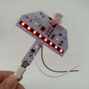 Touch-Switch-Steuerungsmodul LED-Abblendkreis PCB-Brett mit Fernbedienung für Acryl-Nachtlicht