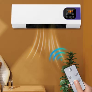 Isıtıcı ve Fan Combo 1800W 2-in-1 zamanlama fonksiyonu çift kullanımlı duvara monte elektrikli Fan ve uzaktan kumanda ile uzay ısıtıcı - Product Image 6