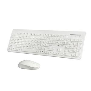 Combo de teclado y ratón inalámbrico de 2,4G, diseño ergonómico cómodo, 104 teclas, certificado ROHS para uso en escritorio, Stock, G