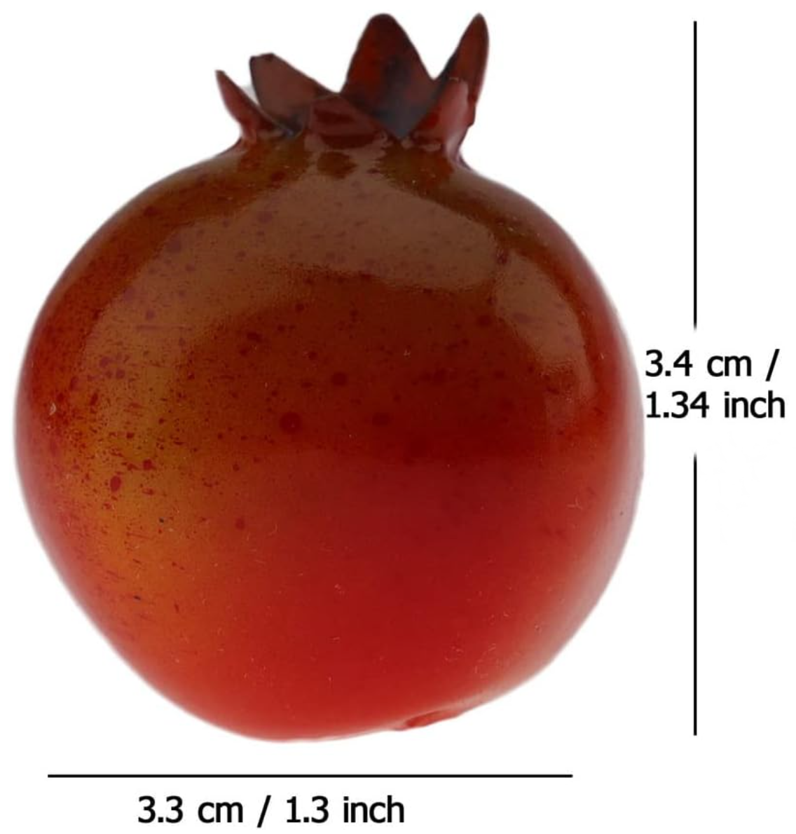3.4 cm Pomegranate