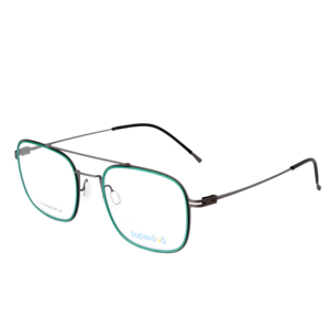 Klassieke Luxe Blauwe Stijlvolle Bril Titaniumlegering Bril Lichtgewicht Optimale Anti-Blauwe Computerbescherming Grijze Mannen Vrouwen - Product Image 1