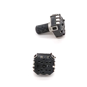 Terwin 6mm <strong>Small</strong> Encoder Customized F/<strong>K</strong> Shaft Types Portable Radios Incremental Rotary Encoder With Push Switch - Product Image 1