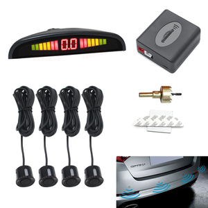 Car LED Parking <strong>Sensor</strong> Monitor <strong>Auto</strong> <strong>Reverse</strong> Radar Detector <strong>System</strong> + LED Backlight Display + 4 <strong>Sensors</strong> Parking Assistance - Product Image 1