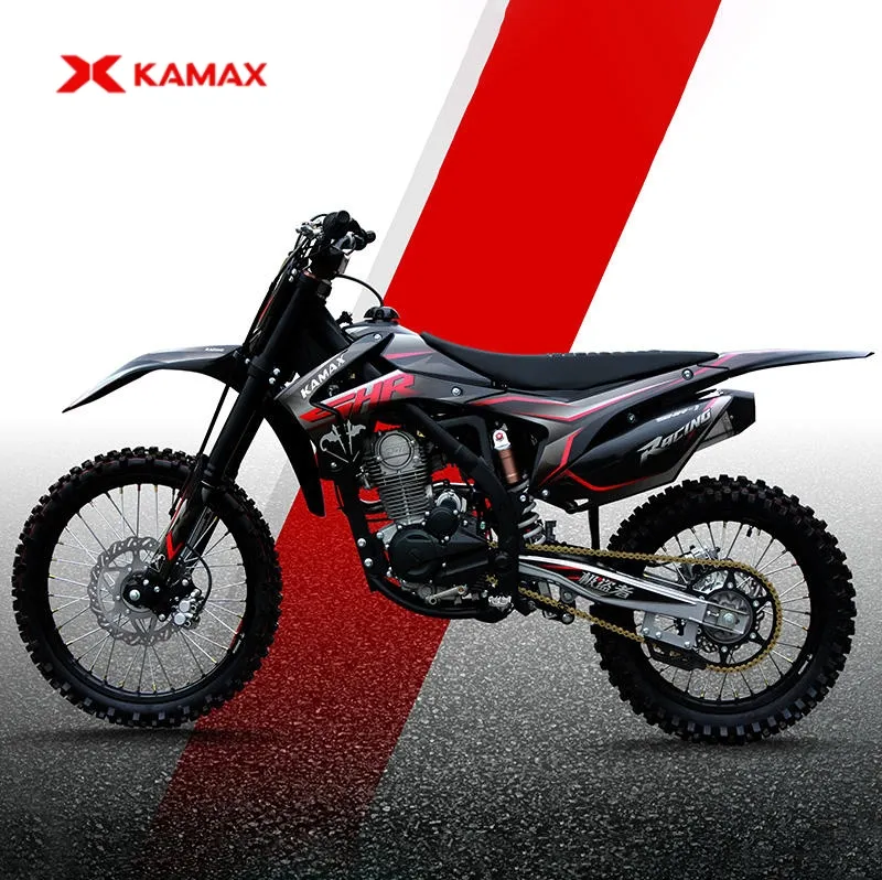 성인용 Kamax 오프로드 오토바이 250cc 성인 먼지 자전거 2 스트로크 먼지 자전거 250cc