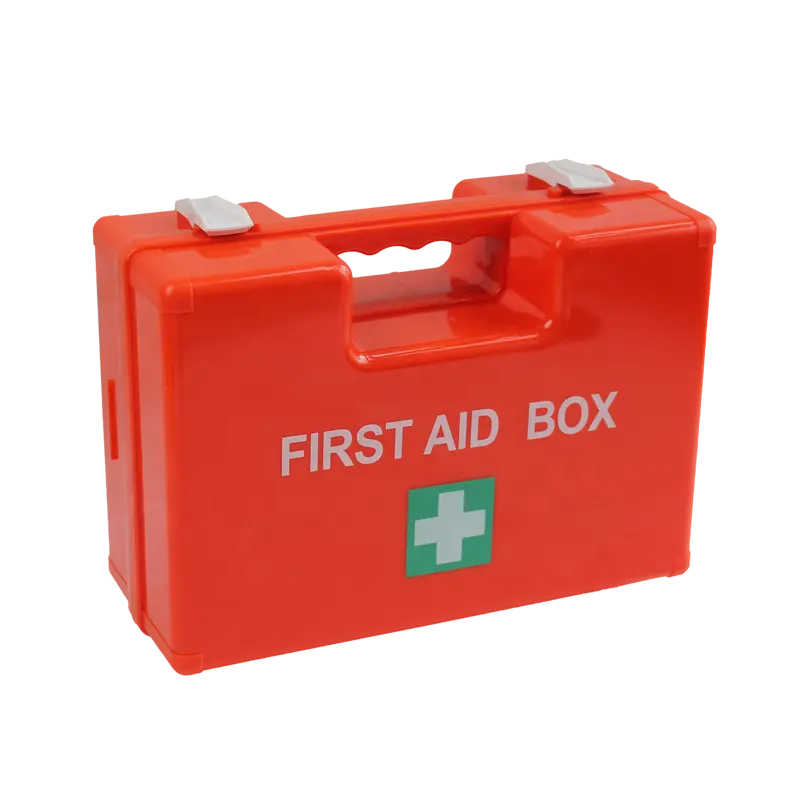Wand montage ABS Kunststoff Leere Erste-Hilfe-Box Erste-Hilfe-Kit Tragbare Erste-Hilfe-Kit-Box mit Zubehör