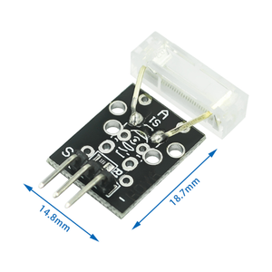 Módulo de Sensor de Golpe de Percusión de 3 Pines para Raspberry Pi Diy Starter Kit, 1 Unidad - Product Image 3