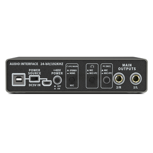 Xtuga Studio Live interfaz de Audio tarjeta de sonido ajustable de entrada de Audio mezclador para la grabación del micrófono